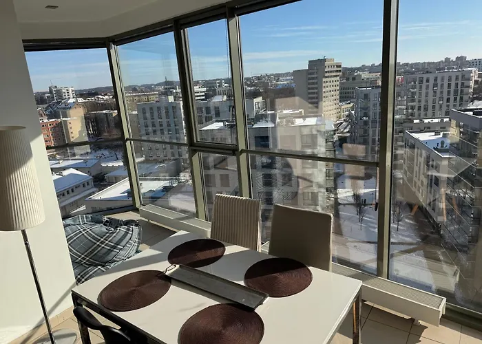 Helios Luxury Apartment In Vilnius Skyscraper